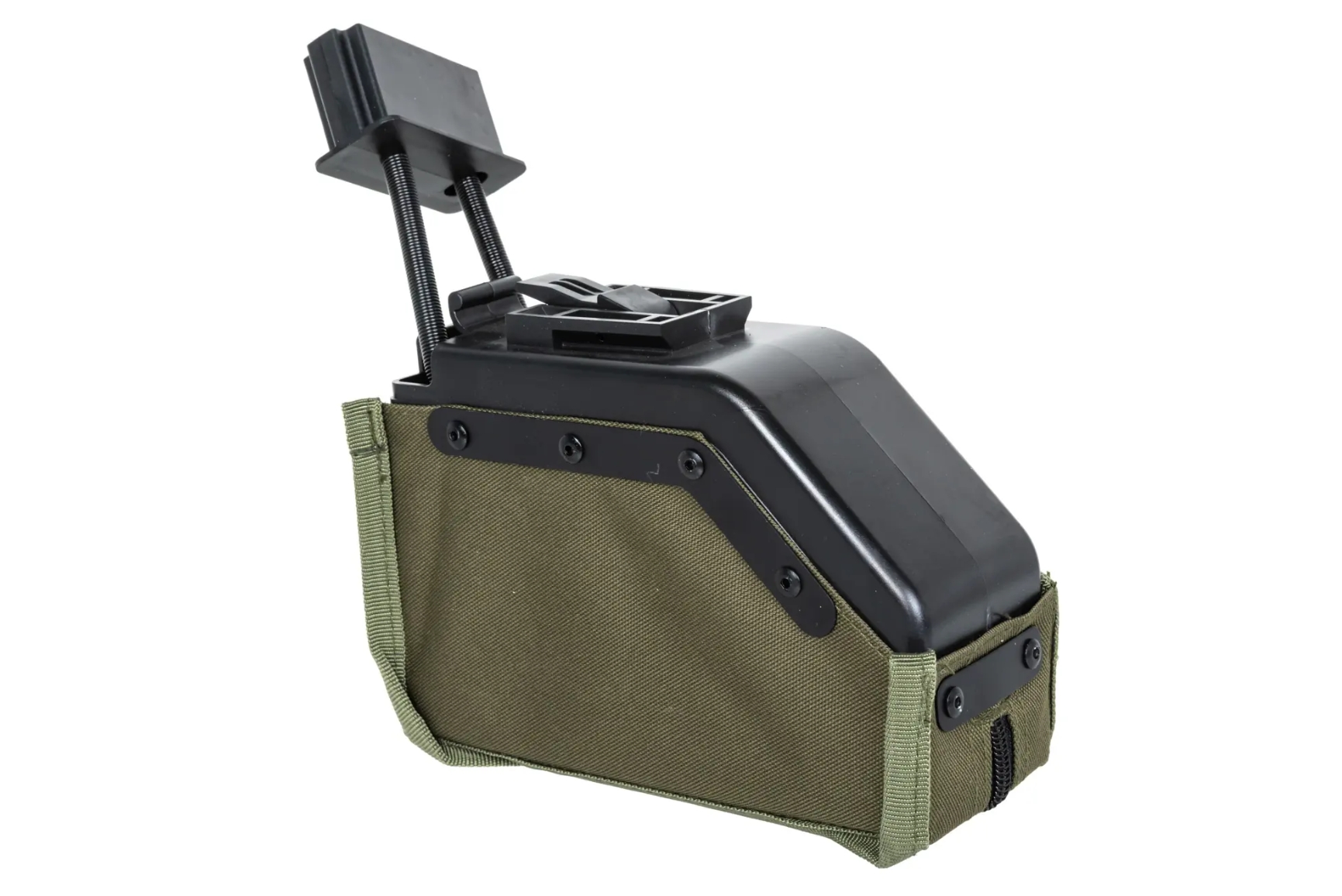 SA Electric Magazine for M249, 1500 BBs - Green OD-A-SPARMS317-OD asgbox.pl SA Electric Magazine for M249, 1500 BBs - Green - obrazek 4