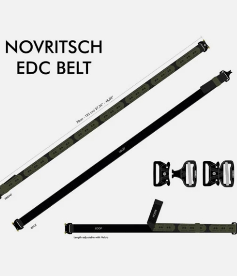 Novritsch EDC Tactical MOLLE Belt - Kreuzotter OD-A-NOVRITSCH251-KRZ asgbox.pl Novritsch EDC Tactical MOLLE Belt - Kreuzotter - obrazek 5