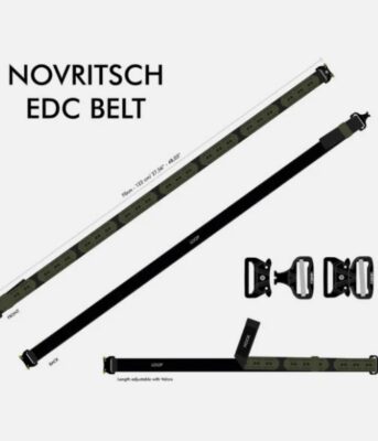 Novritsch EDC Tactical MOLLE Belt - Green - obrazek 4