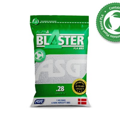 ASG BIO BBs ALPHA Blaster PLA 0,28g, 3500 BBs - White