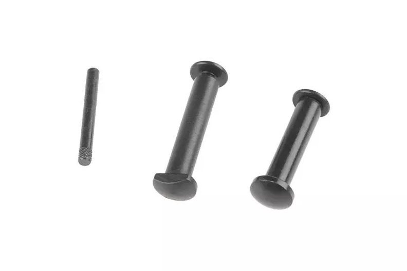 SA Steel Locking Receiver Pins M4 / AR15 (MP062), 3 Pieces - Black OD-A-SPARMS329 asgbox.pl SA Steel Locking Receiver Pins M4 / AR15 (MP062), 3 Pieces - Black