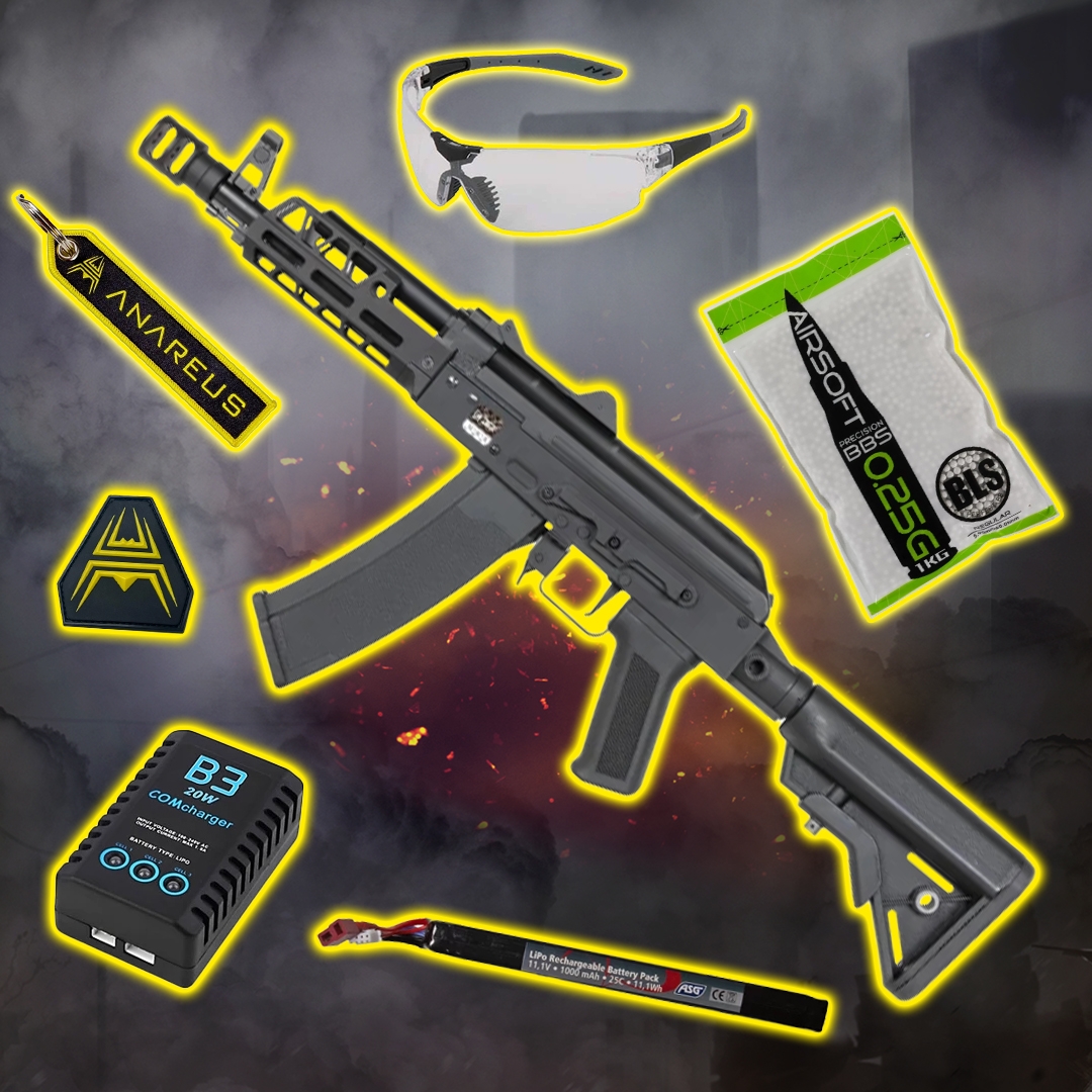 STARTER PACK Set SA AK-74U M-LOK (SA-J83 CORE(TM) HAL ETU Gen2) - Black OD-A-START11 asgbox.pl STARTER PACK Set SA AK-74U M-LOK (SA-J83 CORE(TM) HAL ETU Gen2) - Black