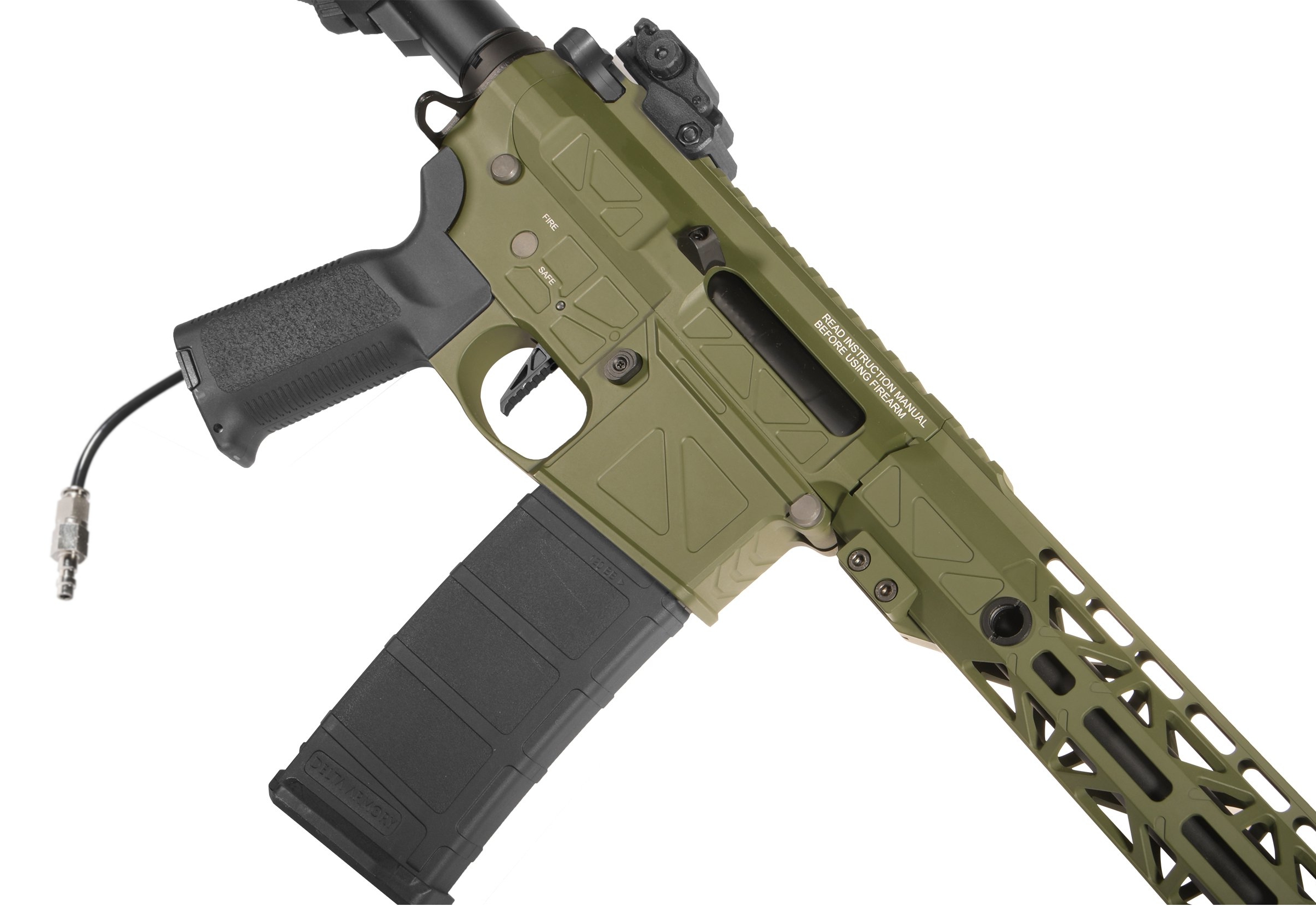 Delta Armory GP FREYA R15 M-LOK 14" HPA Pulsar D, TITAN II - Green OD-A-DA033-OD asgbox.pl Delta Armory GP FREYA R15 M-LOK 14" HPA Pulsar D, TITAN II - Green - obrazek 4