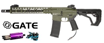 Delta Armory GP FREYA R15 SKELETON 13" HPA Pulsar D, TITAN II – Green