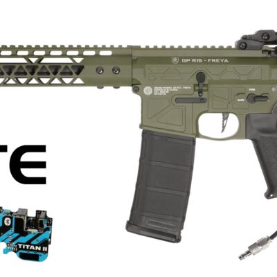 Delta Armory GP FREYA R15 SKELETON 13" HPA Pulsar D, TITAN II - Green