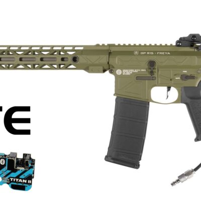 Delta Armory GP FREYA R15 M-LOK 14" HPA Pulsar D, TITAN II - Green