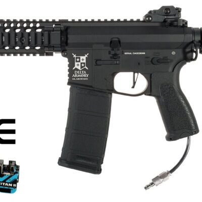 Delta Armory MK18 ALPHA HPA Pulsar D, TITAN II - Black