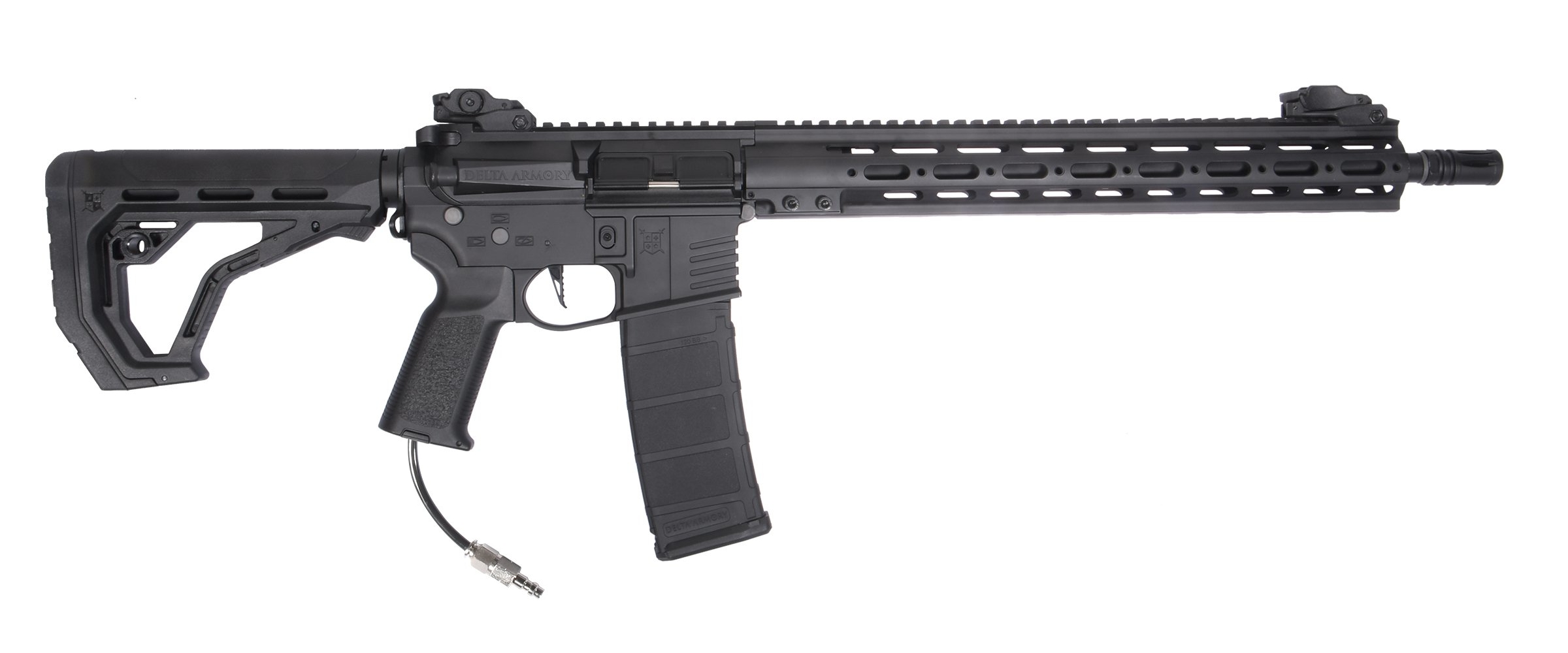 Delta Armory AR15 TEMPEST 2 M-LOK 15,3" EAGLE HPA Pulsar D, TITAN II - Black OD-A-DA036-BK asgbox.pl Delta Armory AR15 TEMPEST 2 M-LOK 15,3" EAGLE HPA Pulsar D, TITAN II - Black - obrazek 2