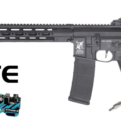 Delta Armory AR15 TEMPEST 2 M-LOK 15,3" EAGLE HPA Pulsar D, TITAN II - Black
