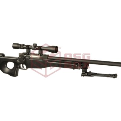 Well L96 Sniper Rifle Set Upgraded Black