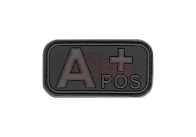 JTG Bloodtype Rubber Patch A Pos Blackops
