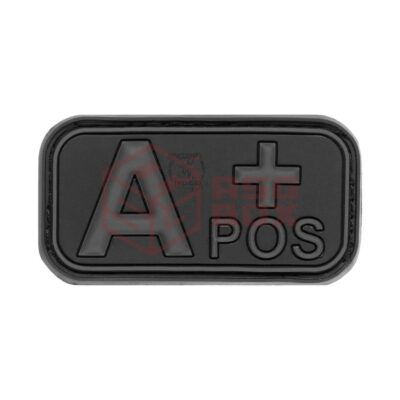 JTG Bloodtype Rubber Patch A Pos Blackops