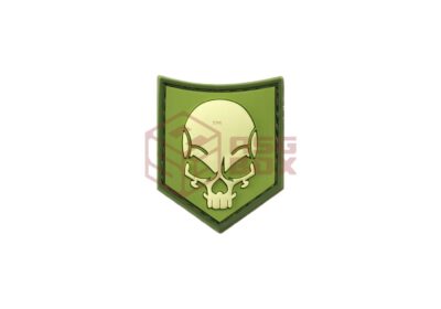 JTG SOF Skull Rubber Patch Forest