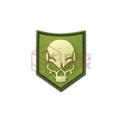 JTG SOF Skull Rubber Patch Forest