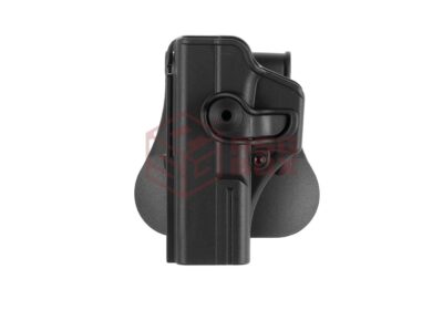 IMI Defense Roto Paddle Holster for Glock 17 Left Side Black