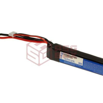 Pirate Arms LiPo 11.1V 1100mAh 20C Stock Tube Type Mini Tamiya Black