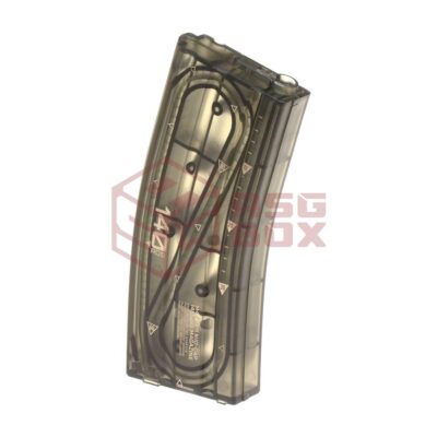 Ares Magazin M4 Midcap 140rds Transparent