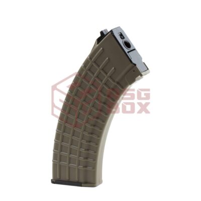 King Arms Magazin AK47 Waffle Hicap 600rds Dark Earth