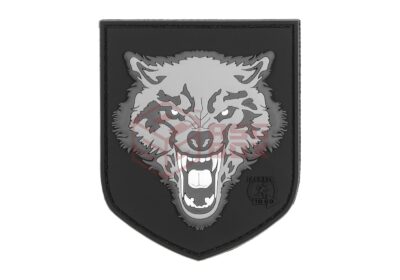 JTG Wolf Shield Rubber Patch Grey