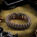 Invader Gear Paracord Bracelet Gun Grey
