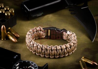 Invader Gear Paracord Bracelet Desert Camo