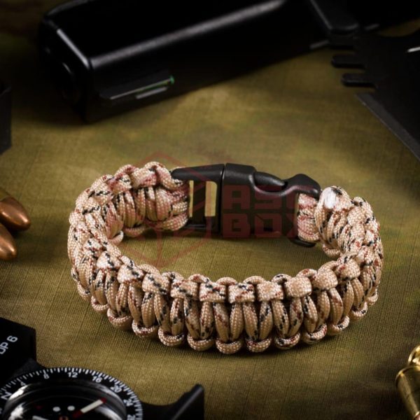 Invader Gear Paracord Bracelet Desert Camo