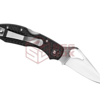 Byrd By Spyderco BY04 Meadowlark2 Plain Edge Folder Black