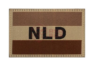 Clawgear Netherlands Flag Patch Desert