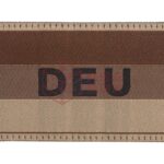 Clawgear Germany Flag Patch Desert