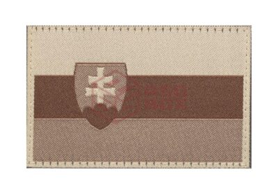 Clawgear Slovakia Flag Patch Desert