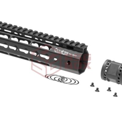 Ares 7 Inch Keymod Handguard Set Black