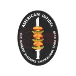 JTG American Infidel Rubber Patch Multicolor
