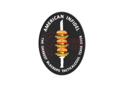JTG American Infidel Rubber Patch Multicolor