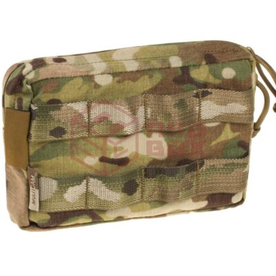 Warrior Small Horizontal MOLLE Pouch Zipped Multicam
