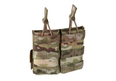 Warrior Double Open Mag Pouch M4 5.56mm Multicam