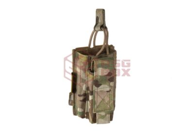 Warrior Single Open Mag Pouch 5.56mm with 9mm Multicam