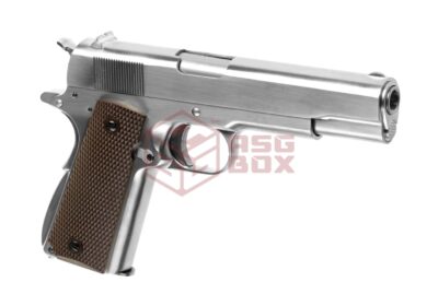 WE M1911 Full Metal V3 GBB Silver