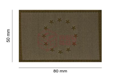 Clawgear EU Flag Patch RAL7013 - obrazek 4