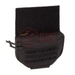 Warrior Drop Down Velcro Utility Pouch Black