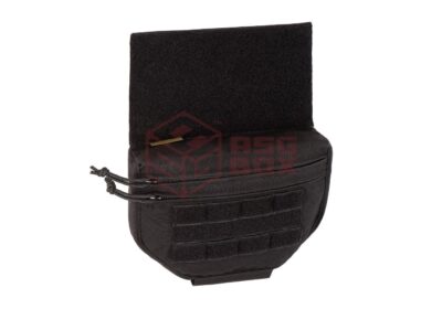 Warrior Drop Down Velcro Utility Pouch Black