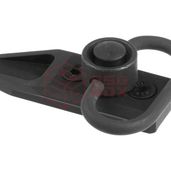 Metal Push Button Sling Mount for Keymod Black