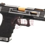 WE G-Force 17 SV Gold Barrel Metal Version GBB Black