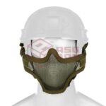 Invader Gear Steel Half Face Mask FAST Version OD