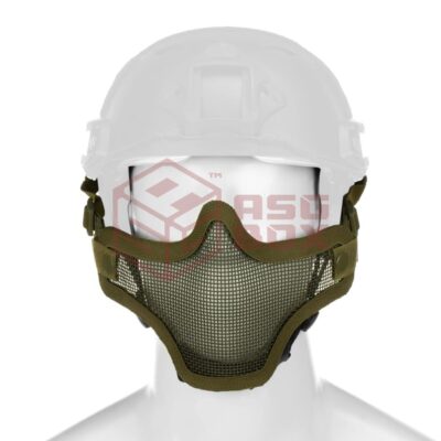 Invader Gear Steel Half Face Mask FAST Version OD