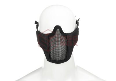 Invader Gear Mk.II Steel Half Face Mask Black