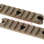 Amoeba 3.5 Inch M-LOK Plastic Rail 2-Pack Dark Earth