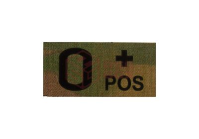 Clawgear 0 Pos IR Patch Multicam