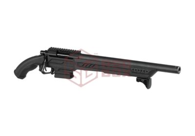 Action Army AAC T11 Short Bolt Action Sniper Rifle Black