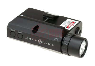 Sightmark LoPro Combo Flashlight VIS/IR and Green Laser Black
