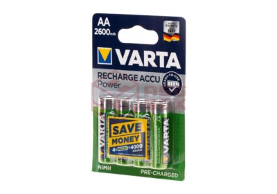 Varta AA Rechargable 2600mAh 4pcs